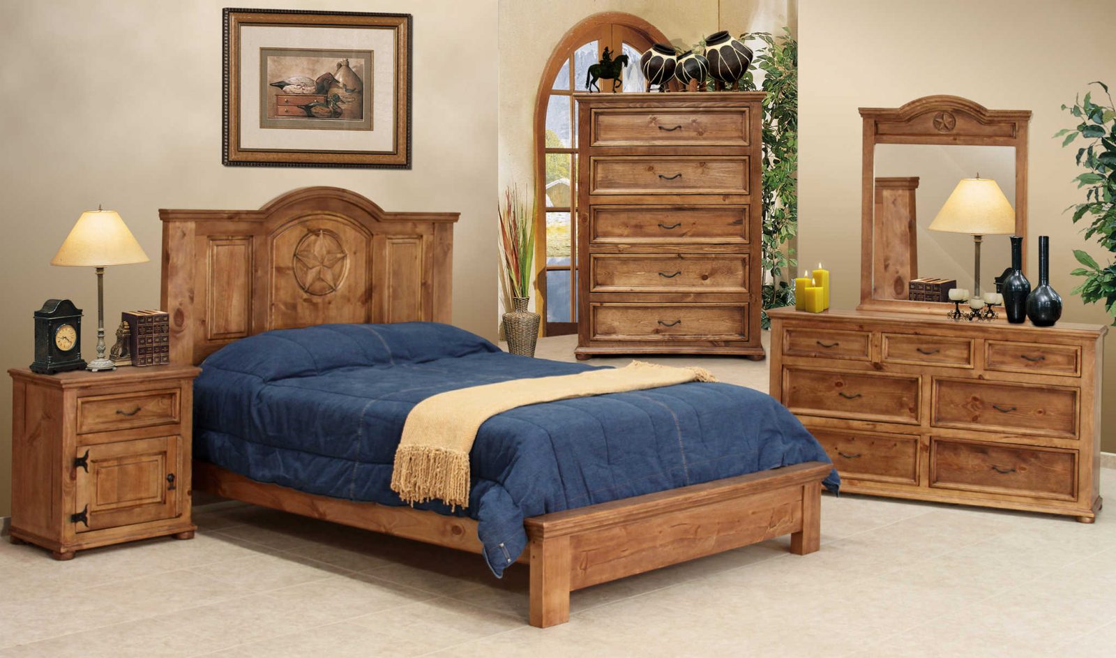 Rustic King Bedroom Furniture Sets