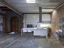 Cocina tipo loft