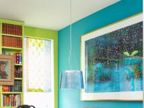 Comedor de estilo retro